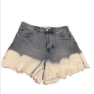 Celebrity Pink The Rebel size 5/27 ultra cool denim ombré cut off short LIKE NEW